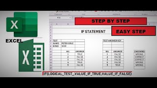 Excel IF Statement - (Data Checking and Validation Part 1)