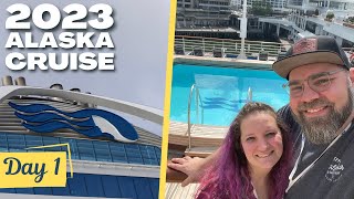 2023 Alaska Cruise Day 1! Embarking the Grand Princess!