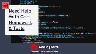CodingEarth | 24/7 Programming Assignment Help | C++, Java, Python, iOS, Android, PHP, HTML,ML