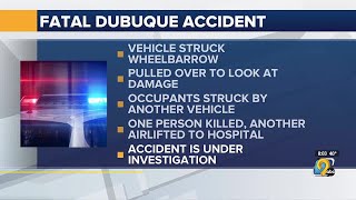 One person dead after Dubuque crash