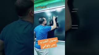 جدول الضرب بس بثواني | خليليو