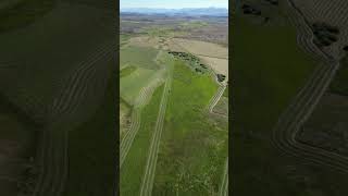 Drone view of the swathing at the #ranch