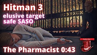 Hitman 3 elusive target The Pharmacist 0:43