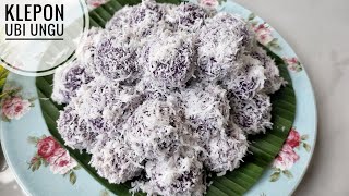 RESEP KUE KLEPON TEPUNG KETAN ISI GULA MERAH ENAK BANGET