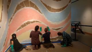 Behind the Scenes: Creating Sol LeWitt's Wall Drawing #793A