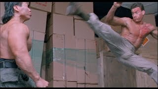 Double Impact Fight Scene - Van Damme vs. Bolo [HD]