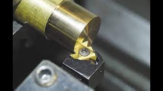 Using Carbide Cutting Inserts / Tips on Lathe (Demonstration)