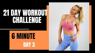 (Day 3) 21 day workout challenge - MOVE YOUR BODY | Arms with dumbbells