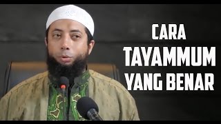 Bagaimana Cara Tayammum yang Benar? ~ Ustadz Dr Khalid Basalamah, MA