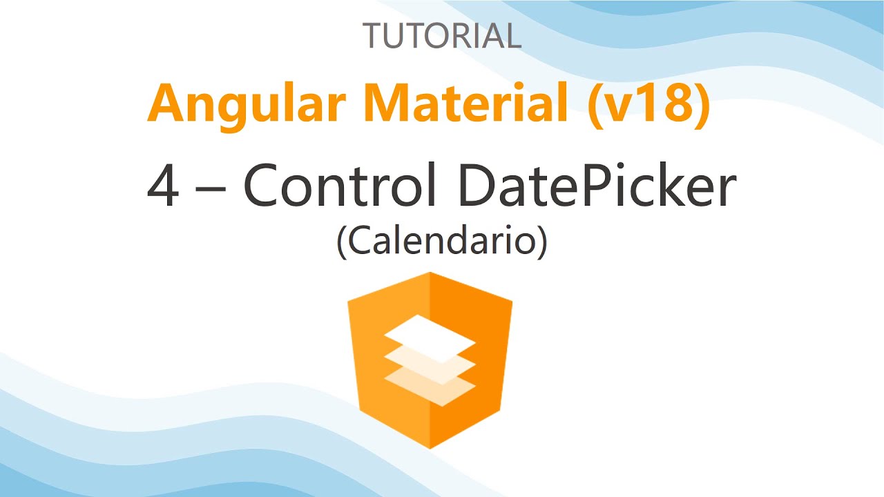 Angular Material 4 Control Datepicker Youtube