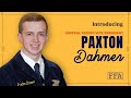 Introducing Paxton Dahmer, National FFA Central Region Vice President