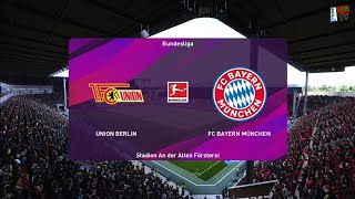Pes 2020 || Union Berlin Vs FC Bayern Munchen || Germany Bundesliga 2019/2020 || Game Play Pes 2020