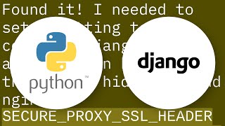 Django HTTPS settings: Why does setting both SESSION_SAVE_EVERY_REQUEST and SESSION_COOKIE_SECURE br