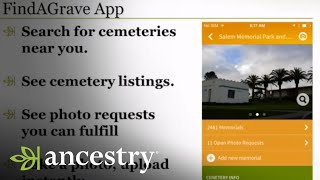 FindAGrave: The Mobile App | Ancestry