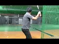 「魔球」を投げるバッティングセンターのマシン（2024年8月　京都市北区）　a batting center machine that throws