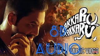 Hiphop Tamizha-Takkaru Takkaru ... 8D Effect Audio song (USE IN 🎧HEADPHONE) || Tamil 8d_ Audio #14