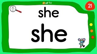 Sight Words for Kindergarten #2 - Vocabulary Words by ELF Learning