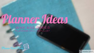 Why I use paper planner vs digital planner? * Planner Ideas