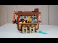 Lego Traditional Wooden Noodle Cart Jul.15.2021_樂高_越南華人粉麵車