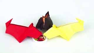 How to make an Origami Animal: A smart bulldog