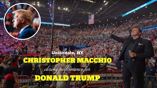 Christopher Macchio’s Powerful Nessun Dorma Closing Performance in 4K | Trump Rally Uniondale, NY