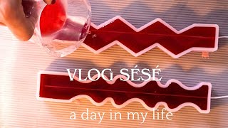 Silent Vlog: DIY Closet Refurbishment--Harvested Olives & Homemade Candles