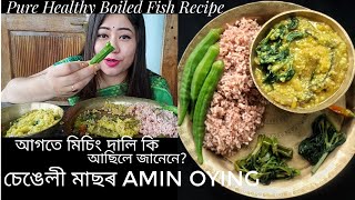 Amín Oying (Broken Rice Boiled Fish Curry) | Traditional Mising Recipe | Tribal Food