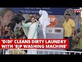 Mamata BJP Washing Machine | West Bengal CM Caught In A Viral Attempt During Dharna | English News