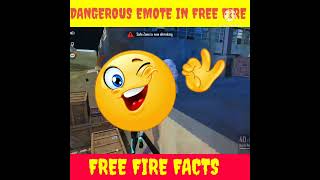 MOST DANGEROUS EMOTE OF FREE FIRE 😱🔥 FREE FIRE FACTS 😱🔥 #shorts #viral #ytshorts #viral_videos #yt