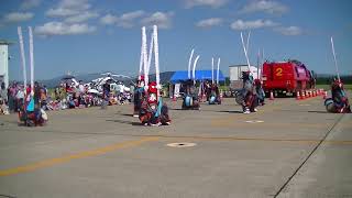 花農春日流鹿踊　2018　スカイフェスタ（二番庭）