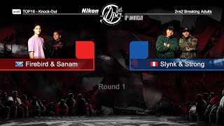 Firebird \u0026 Sanam vs Slynk \u0026 Strong [top 16] // stance x DPC JAM 2024