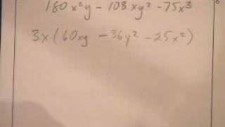 5-11 Using Several Methods, Factoring with Mr. Nystrom