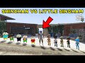 Shinchan Vs Little Singham in GTA 5 | Franklin Ramp Challenge