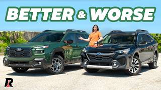 New Subaru Outback vs Old Outback // Crossing Over!