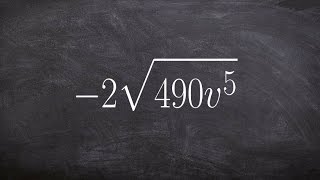 Simplifying the square root of an expression