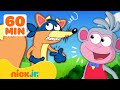 Dora la Exploradora | ¡1 hora de los robos más furtivos de Zorro! 🦊 | Nick Jr. en Español