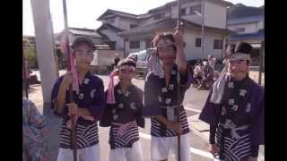 2013.10.12～10.13岡山宮浦郷土芸能保存会 秋祭り