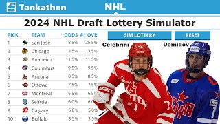 TANKATHON 2024 NHL Draft Simulation | NHL Mock Draft