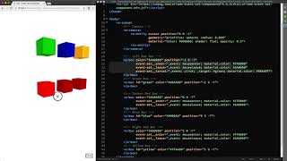 Event-Set Component (A-Frame Tutorial - WebVR)