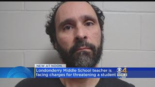 NH Middle School Teacher Charged With Threatening To Shoot Student