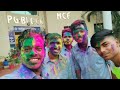 nmiet college bhubaneswara holi celibreate 2021 2023 batch enjoy all mba students