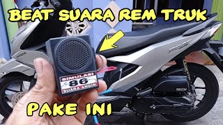 Asoy Gaes ! Matic BEAT Suara Angin Truk