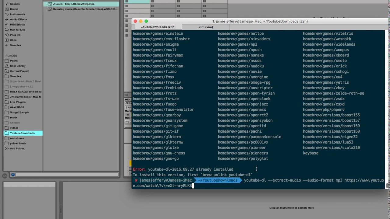 Quick And Easy Sampling From Osx Youtube