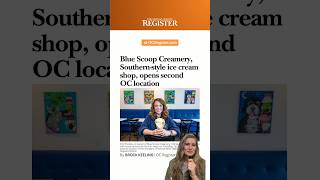 New #icecream shop in #orangecounty as Blue Scoop Creamery opens its 2nd location. #brea #yorbalinda