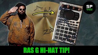 Make better LOFI drum loops with this SIMPLE Ras G Technique!