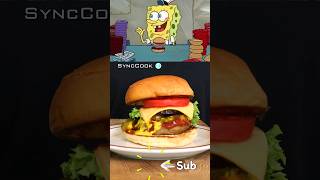 Spongebob burger One crying Johnny스펀지밥 게살버거