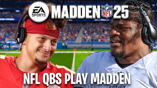 Patrick Mahomes Calls Lamar Jackson OUT IN Madden (NFL QBS Play Madden 25)