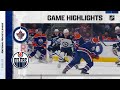 Jets @ Oilers 9/25 | NHL Highlights 2022