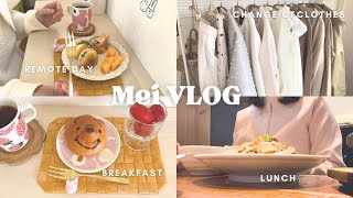 【vlog】アラフォーOL👩🏻‍💼自分のペースで春を楽しむ9days|満開の桜🌸花見|ワンプレート朝食🍓