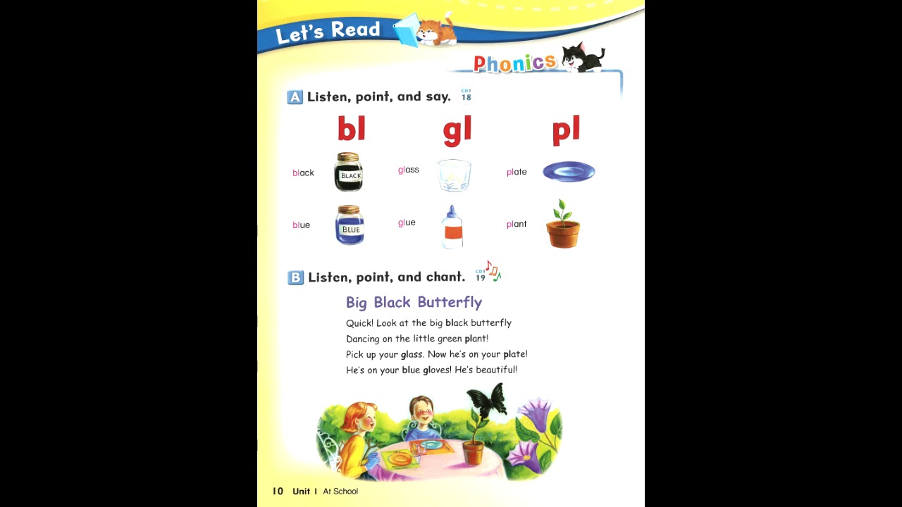 Page 10 Part B Let's Go 3 4th Edition Unit 1 At School - YouTube